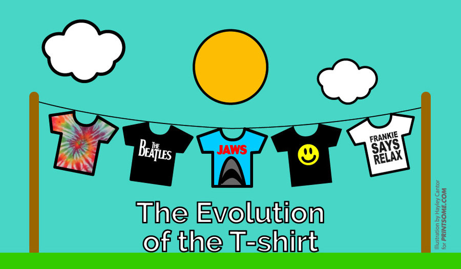 The Evolution of the T-shirt: Infographic!